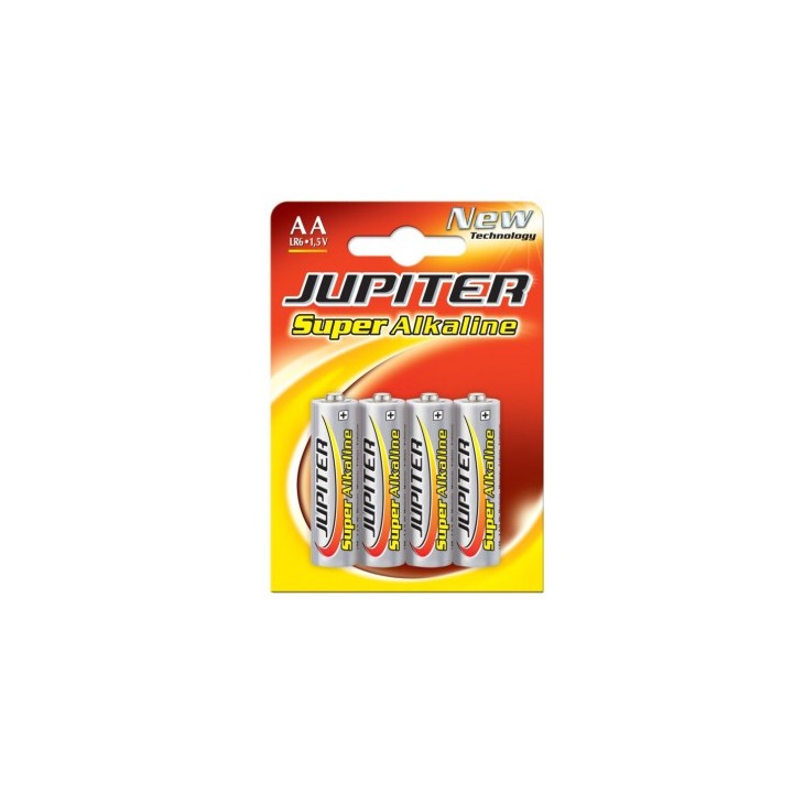 jupiter blister 4 pilas alkalinas lr6 - e91 (aa) 318994 jupiter 040306