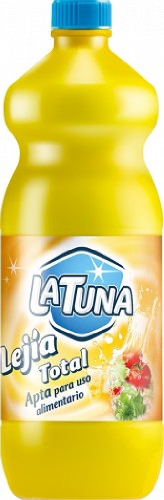la tuna caja 15 botellas de 1 litro lejia la tuna oq001