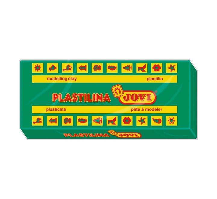 pastilla plastilina jovi 150g verde oscuro 7111