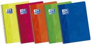 oxford oxford 100430171 cuaderno y block 80 hojas colores surtidos