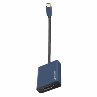 silver ht adaptador logan silver ht usb tipo c a hdmi 4k azul marino