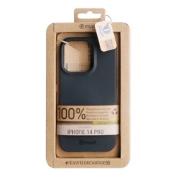 muvit funda muvit recycletek para apple iphone 14 pro negra