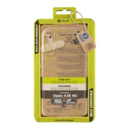 muvit funda muvit recycletek para oppo a38 4g transparente
