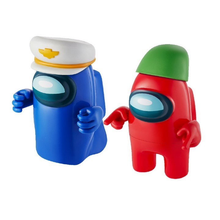 bizak figura de accion surtido among us caja pack 2