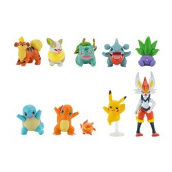 jazwares figuras pokemon multipack 10