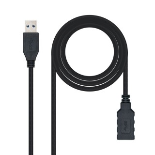 nanocable cable usb 3.0 tipo a/m-a/h negro 3.0 m