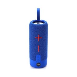 altavoz bluetooth cool bass 10w azul micro sd usb 3,5mm radio fm hasta 5h rep.