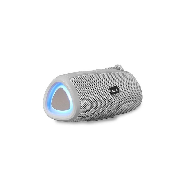 altavoz bluetooth cool joy 12w gris micro sd usb 3.5mm ip67 hasta 4h rep.