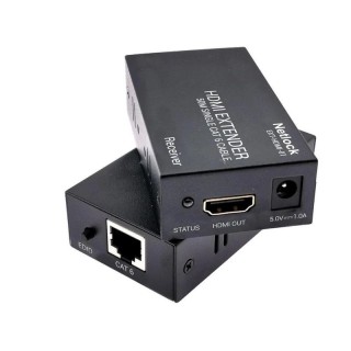 netlock extensor hdmi por rj45 cat.6 hasta 50mt.