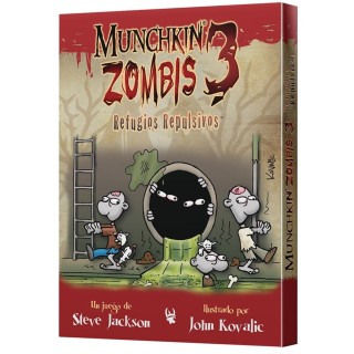 juegos juego de mesa munchkin zombis 3: refugios repulsivos pegi 10