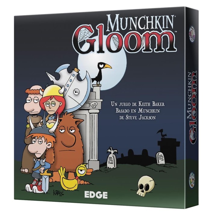 juegos juego de mesa munchkin gloom pegi 14