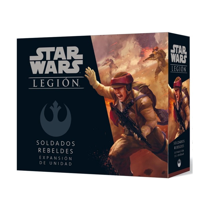juegos juego de mesa star wars legion: soldados rebeldes pegi 14