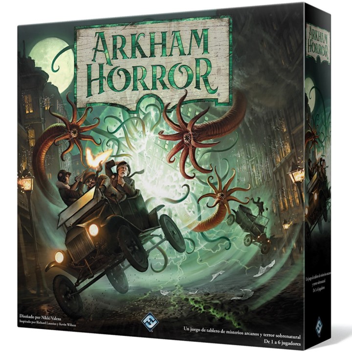 juegos juego de mesa asmodee arkham horror 3a edicion pegi 14