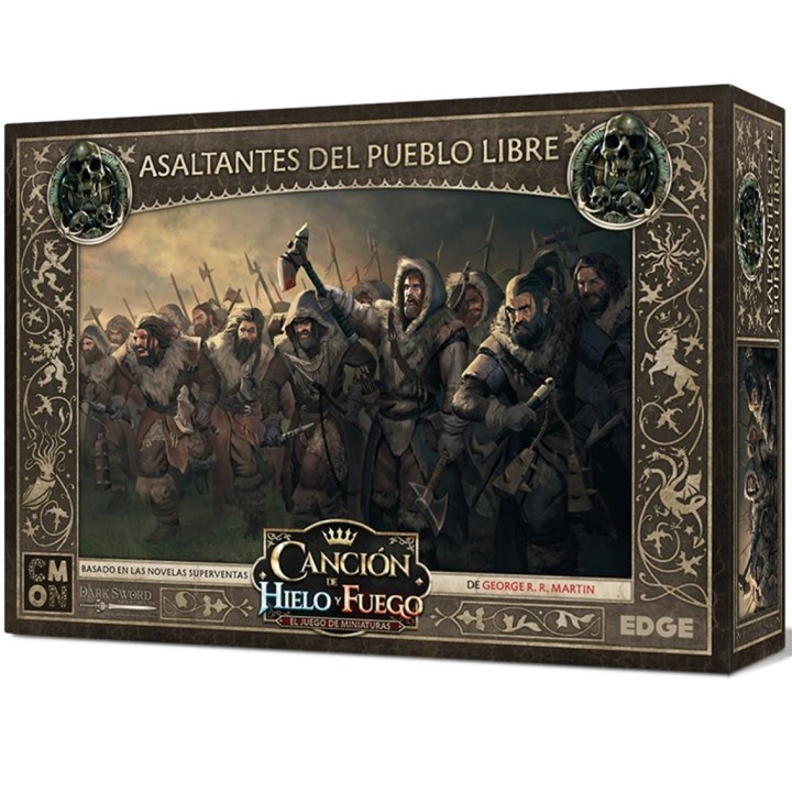 juegos juego de mesa asmodee cancion de hielo y fuego: asaltantes del pueblo libre pegi 14