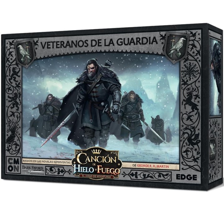 juegos juego de mesa asmodee cancion de hielo y fuego: veteranos de la guardia pegi 14