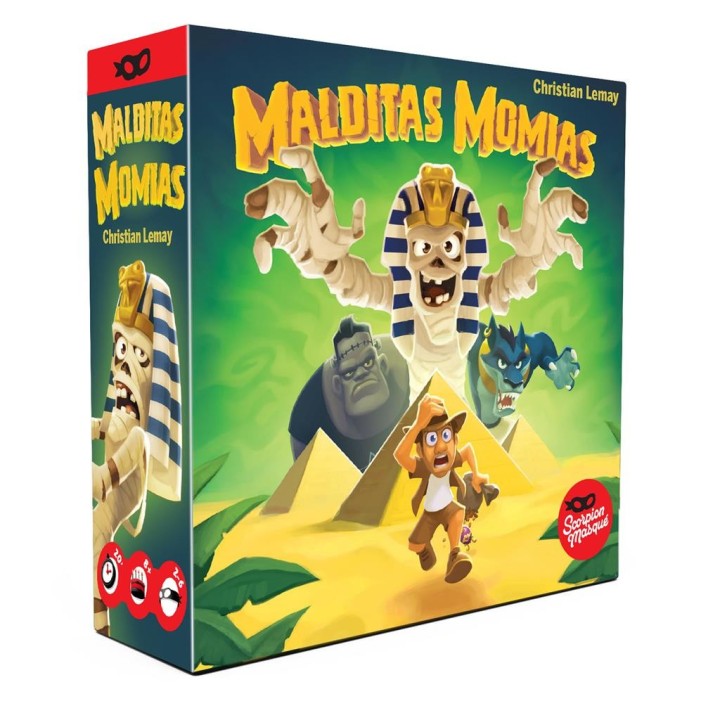 juegos juego de mesa malditas momias pegi 8
