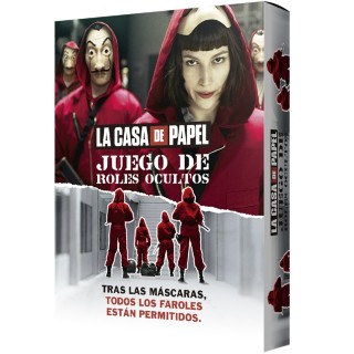 juegos juego de mesa asmodee la casa de papel: roles ocultos pegi 14