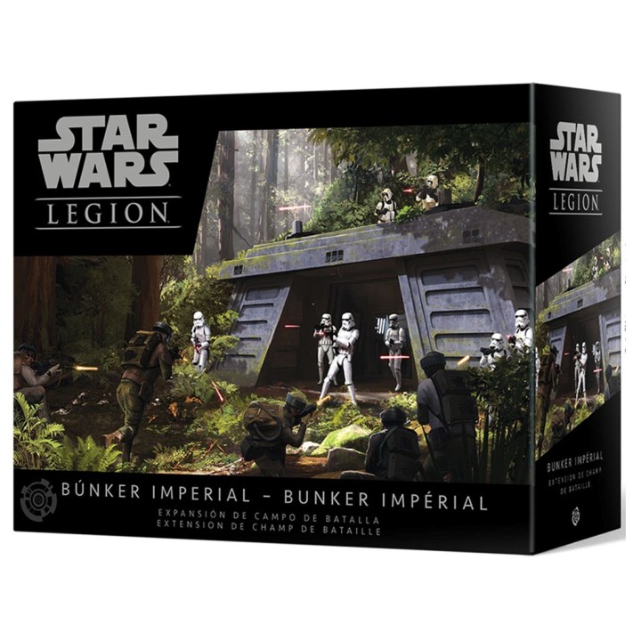 juegos juego de mesa star wars legion: bunker imperial pegi 14