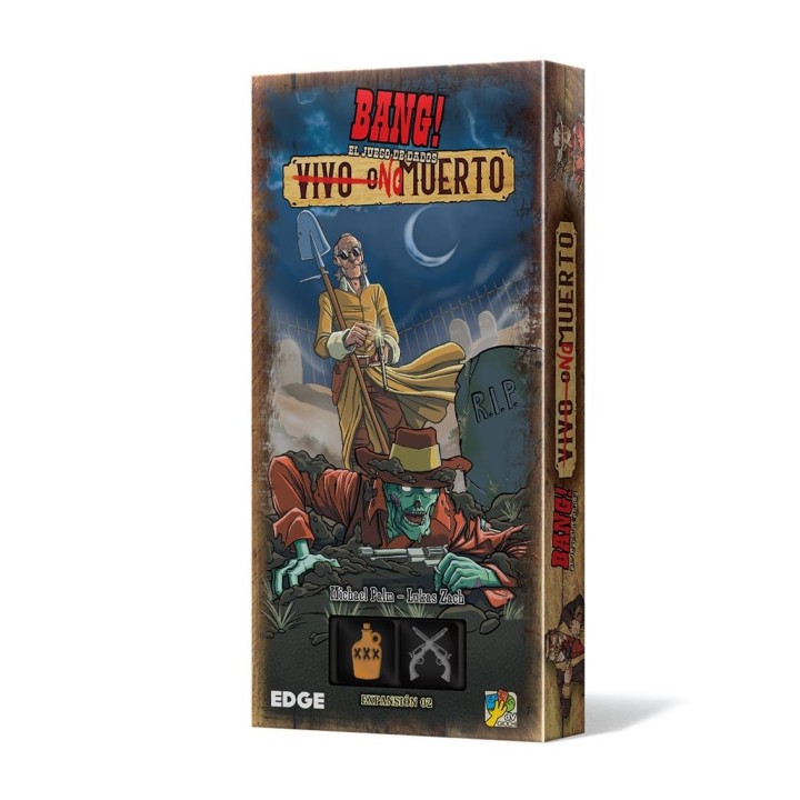 juegos juego de mesa asmodee bang el juego de dados vivo o no muerto pegi 8