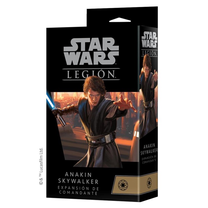 juegos juego de mesa star wars legion: anakin skywalker pegi 14