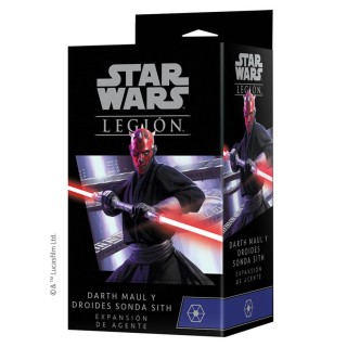 juegos juego de mesa star wars legion: darth maul & droides sonda sith pegi 14