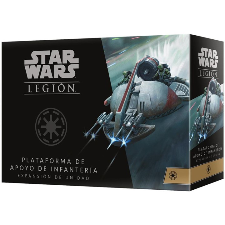 juegos juego de mesa star wars legion : plataforma apoyo infanteria pegi 14