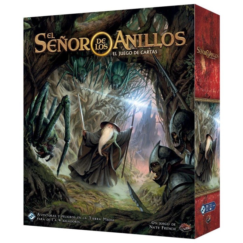 juegos juego de mesa el senor de los anillos caja basica edicion revisada pegi 14