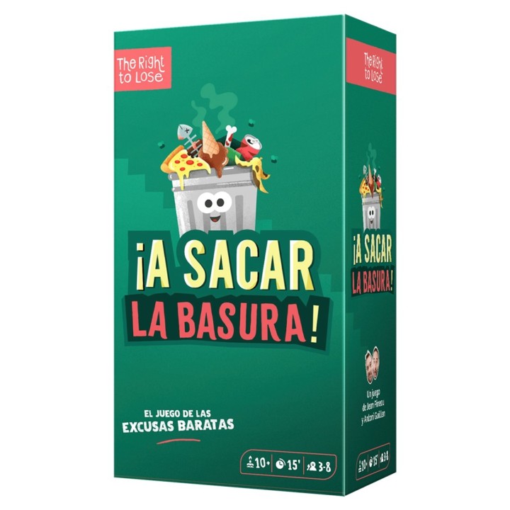 juegos juego de mesa a sacar la basura pegi 10