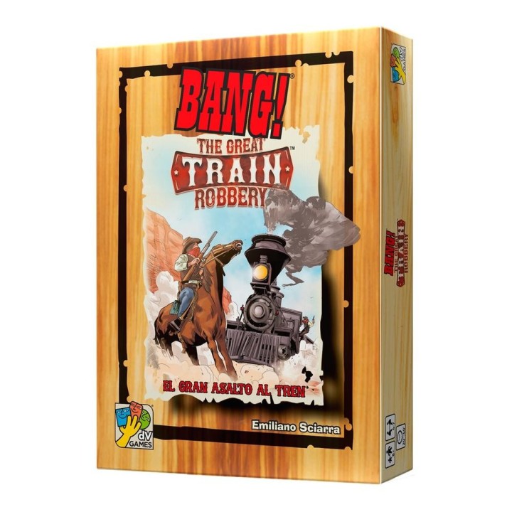 juegos juego de mesa bang el gran asalto al tren