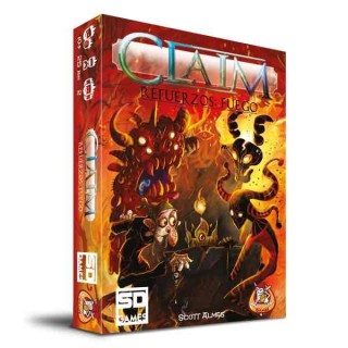 sd games juego de mesa claim refuerzos: fuego pegi 10