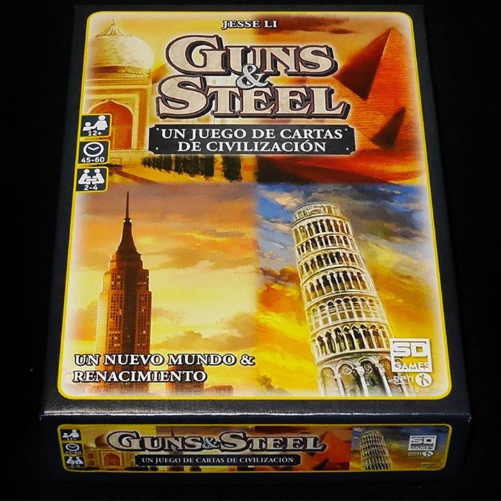 sd games juego de mesa guns & steel pegi 12