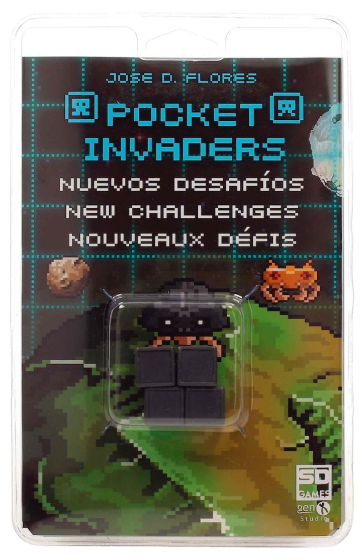 sd games juego de mesa pocket invaders tercera edicion nuevos desafios pegi 8