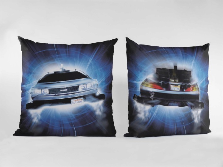 sd toys cojin sd toys regreso al futuro delorean envasado vacio