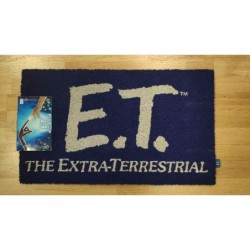 sd toys felpudo 60x40 e.t. logo e.t. azul