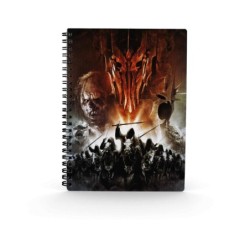 sd toys libreta efecto 3d sd toys el senor de los anillos ejercito de mordor