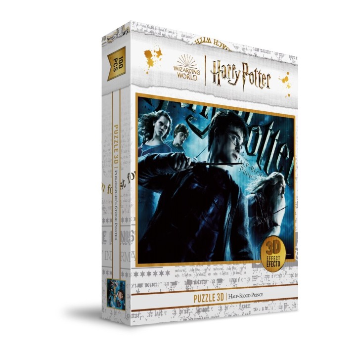 sd toys puzzle 100 efecto 3d poster harry potter y el misterio del principe harry potter