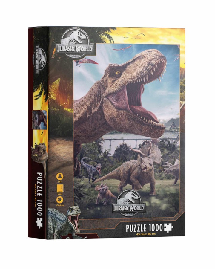 sd toys puzzle 1000 poster compo rex jurassic world