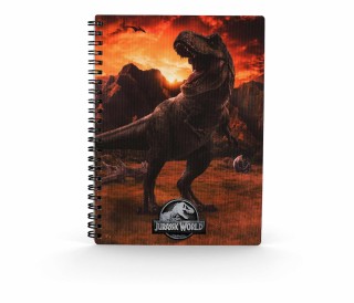 sd toys libreta efecto 3d into the wild jurassic world