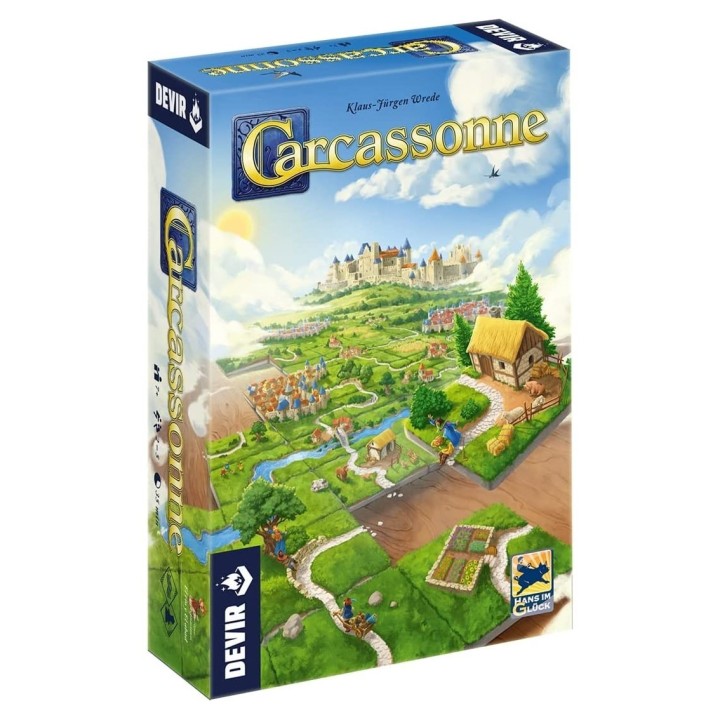 devir juego de mesa devir carcassonne pegi 7