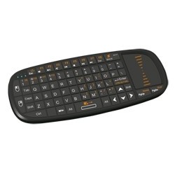 phoenix technologies mini teclado bluetooth con touchpad y puntero laser