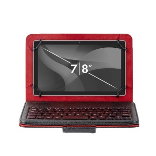phoenix technologies funda universal phoenix para tablet hasta 8 pulgadas teclado con cable