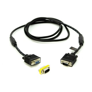 phoenix technologies cable svga d - sub15 de 3 m - m - h con adaptador m - m