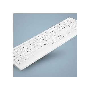 teclado active key ak - c8100f - uvs - w - sp blanco ip68