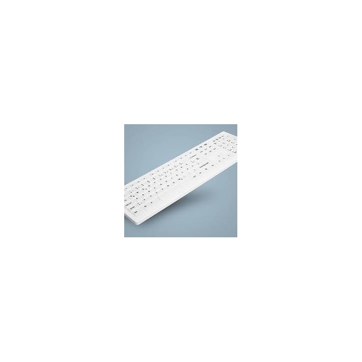 teclado active key ak - c8100f - uvs - w - sp blanco ip68