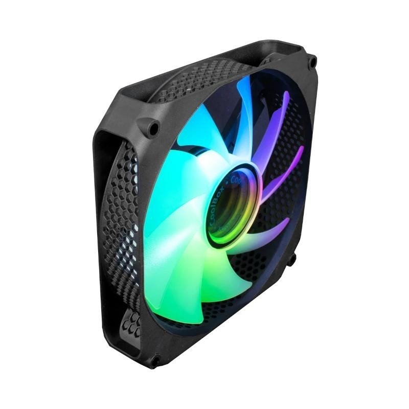 coolbox gaming ventilador aux. infinity 12cm a-rgb