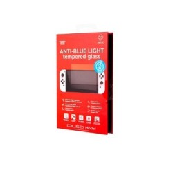 cristal templado fr-tec switch 2 anti luz azul bloquea 98% luz azul 9h 0.3mm