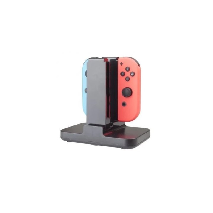 base carga fr-tec nintendo switch 2 carga 4 mandos usb-c