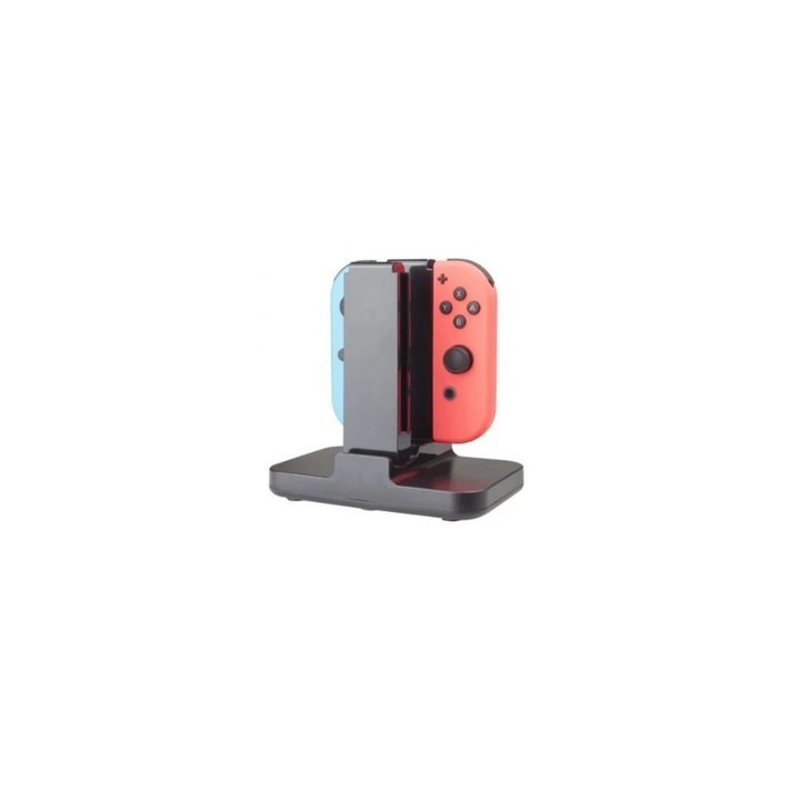 base carga fr-tec nintendo switch 2 carga 4 mandos usb-c