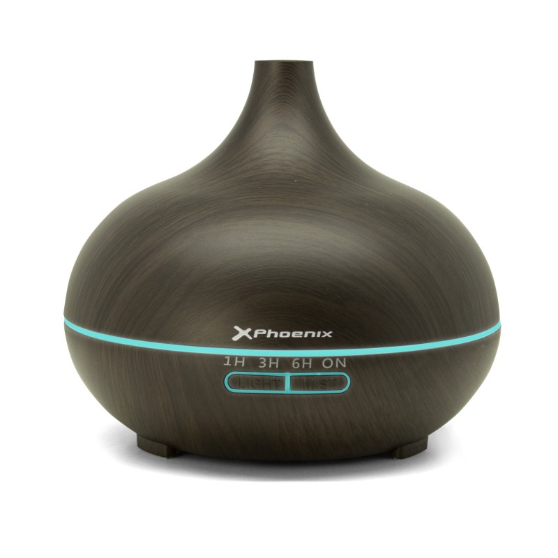 phoenix technologies humidificador phoenix zeno2 400 ml marron oscuro con control remoto