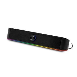 phoenix technologies phoenix ohmios barra sonido rgb 6w rms bt - bluetooth - usb - aux - botones tac
